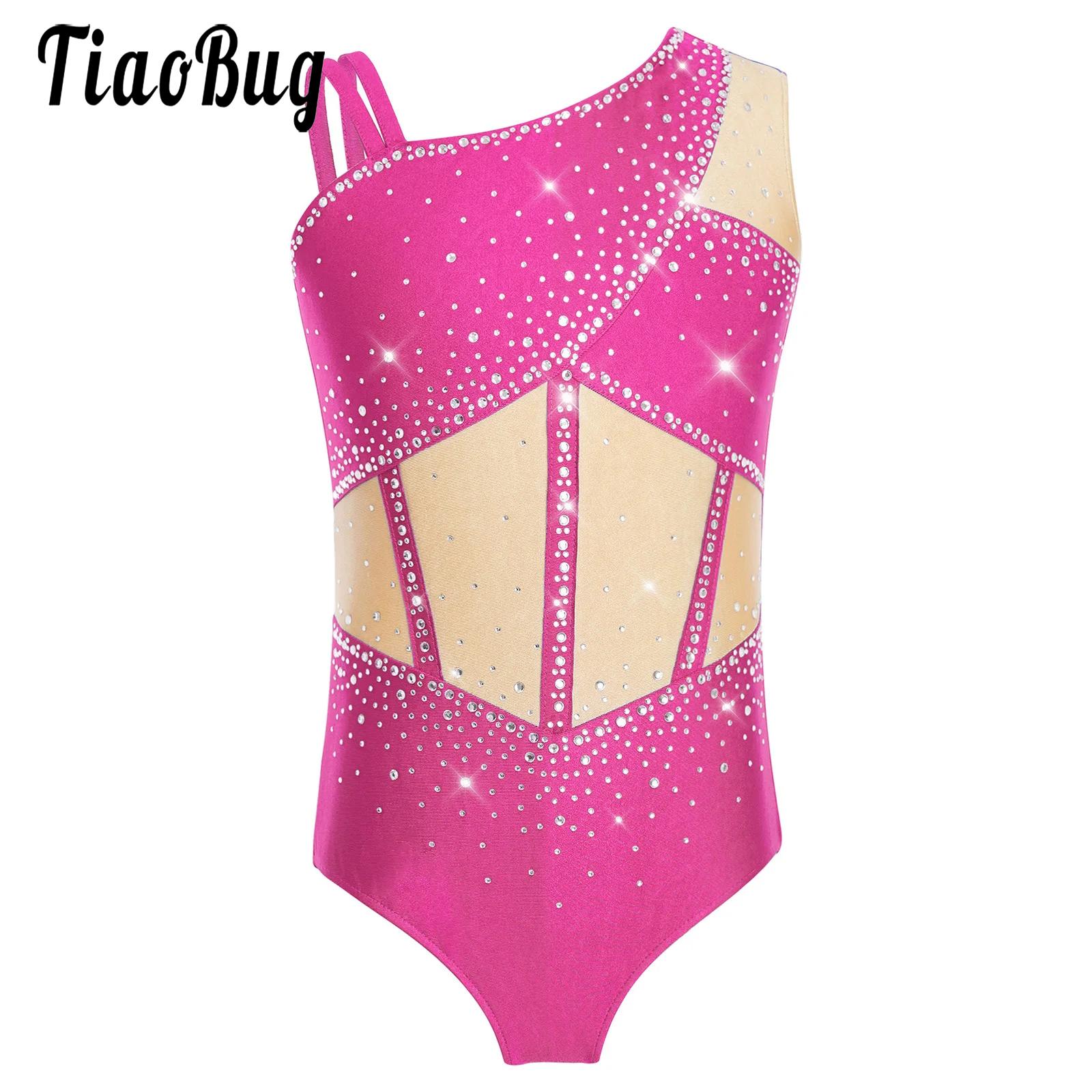 Rhinestone Banding Trim - Çocuk Kız Artistik Patinaj Bale Jimnastik