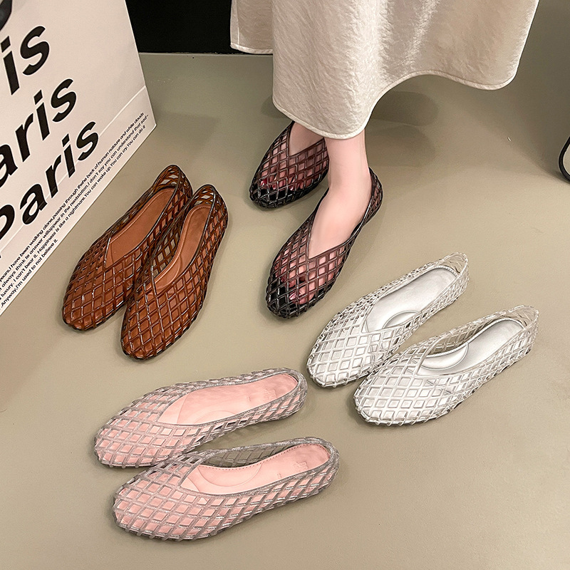 omens Yazlık Düz Jöle Sandalet - Crystal Mesh Fabric incelemesi ve fiyatı