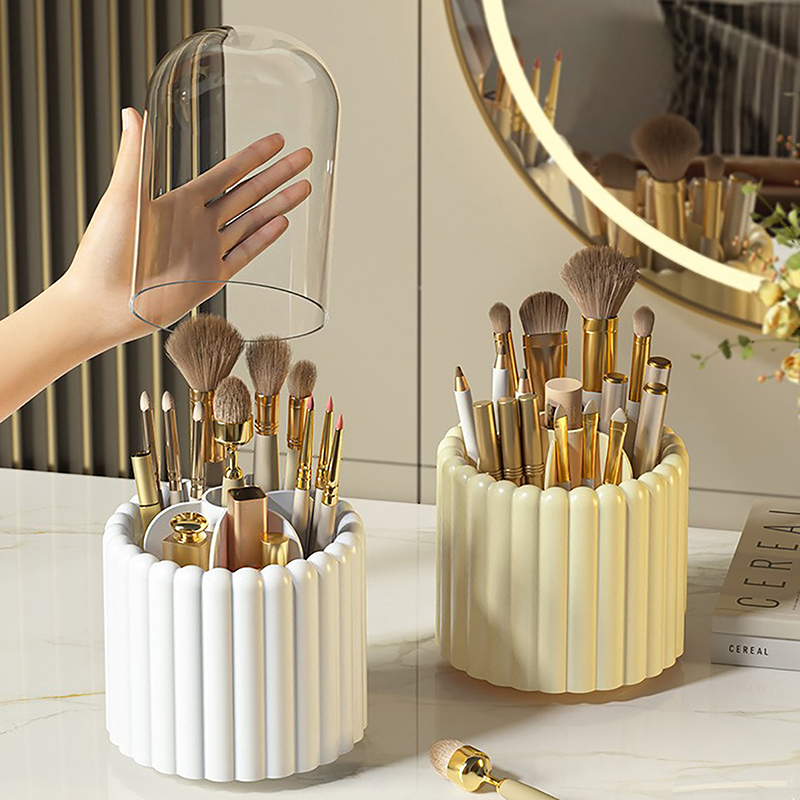 360 °   Dönen makyaj fırçaları - Craft Embellishment Storage incelemesi ve fiyatı