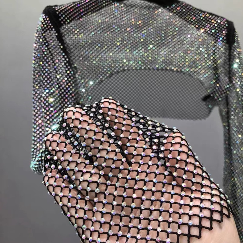 50x120 cm Dikiş Rhinestones fi - Crystal Mesh Fabric incelemesi ve fiyatı