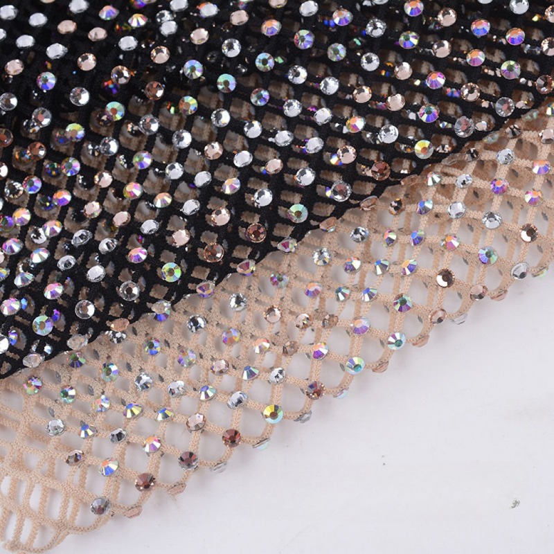 50x120 cm Dikiş Rhinestones fi - Crystal Mesh Fabric incelemesi ve fiyatı