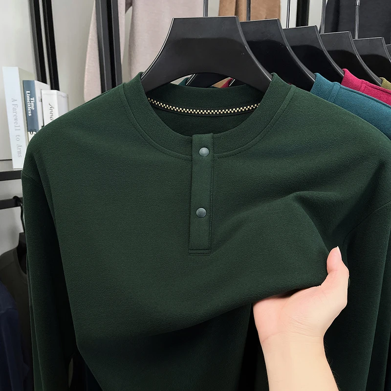 Erkek Bol Kesim Henley Yaka İk - Embellish Knit incelemesi ve fiyatı