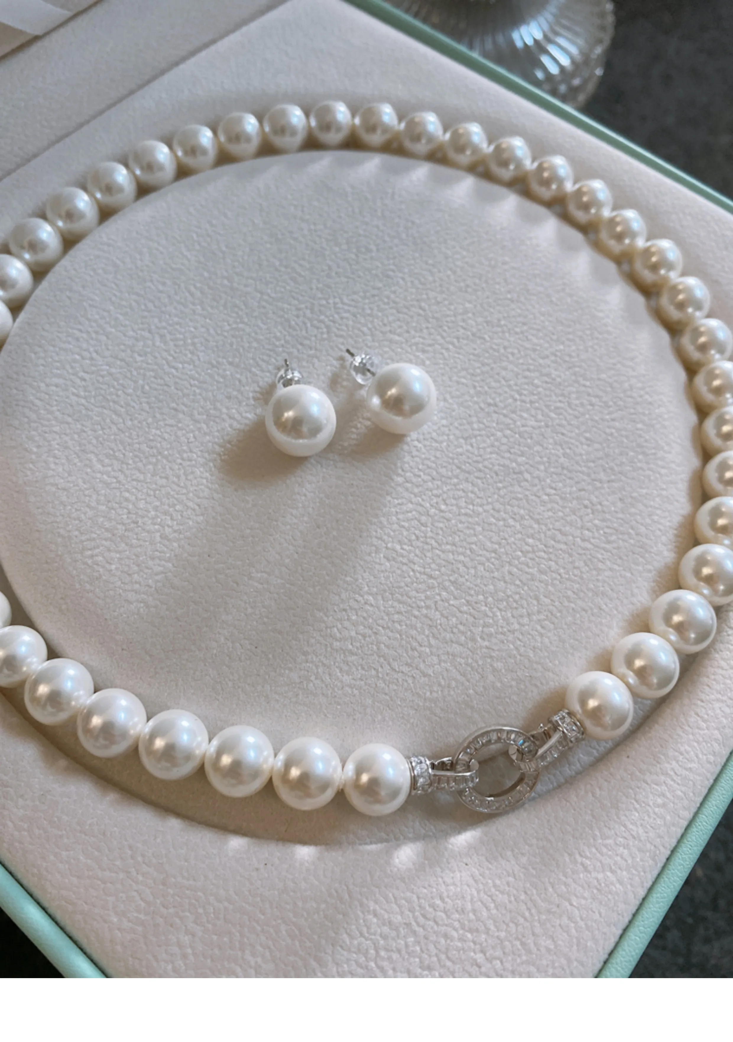 Muhteşem AAAA++9-10mm 10-11mm  - Pearl Trim Chain incelemesi ve fiyatı