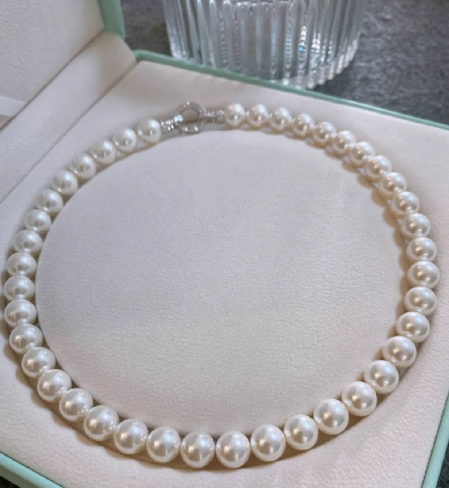 Muhteşem AAAA++9-10mm 10-11mm  - Pearl Trim Chain incelemesi ve fiyatı