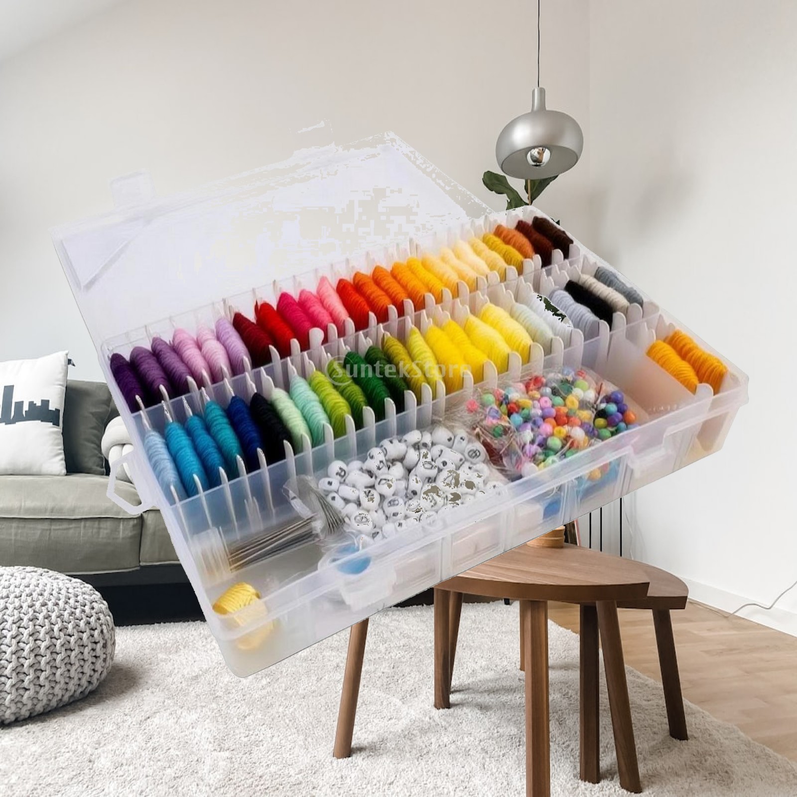 Nakış İpi Seti ve Düzenleyici, - Embroidery Craft incelemesi ve fiyatı